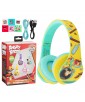 CASQUE BT5 ARCEAU KIDS ANGRY BIRD JAUNE POWERLOCUS