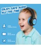 CASQUE BT5 ARCEAU PLED KIDS BLEU NOIR POWERLOCUS