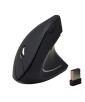 SOURIS SANS FIL ERGONOMIQUE DROITIER 160DPI NOIRE MCL