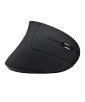 SOURIS SANS FIL ERGONOMIQUE DROITIER 160DPI NOIRE MCL