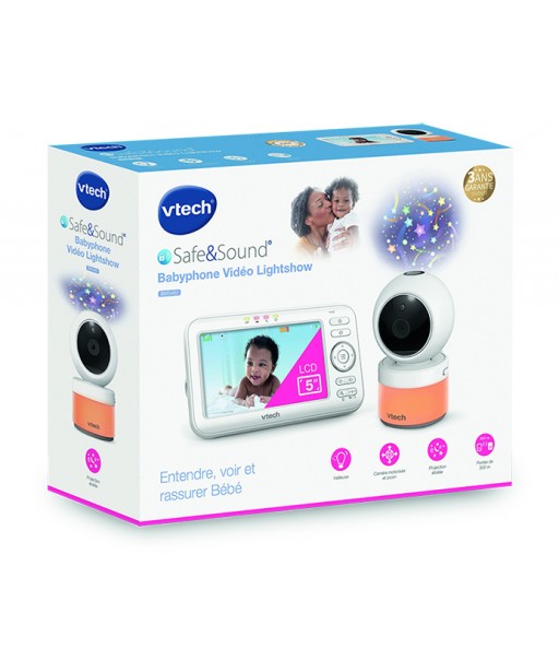 BABYPHONE VIDÉO LIGHTSHOW VM5463 VTECH