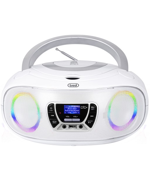 RADIO CD DAB LED CMP 583 DAB BLANC TREVI