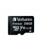 MICRO SDHC 256GB CLASSE 10 AC ADAPT VERBATIM