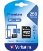 MICRO SDHC 256GB CLASSE 10 AC ADAPT VERBATIM