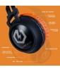 CASQUE BT5 ARCEAU BUDDY KIDS NOIR ORANGE POWERLOCUS