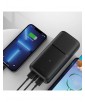 POWER BANK NOIRE 3 USB 30000MAH PD 20W KSIX