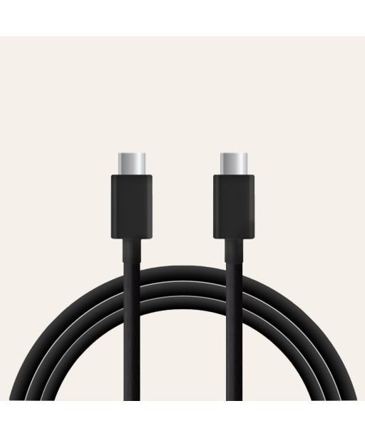 CABLE USB C VERS USB TYPE C 12W 1M NOIR KSIX