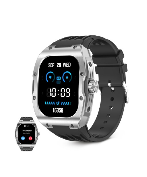 MONTRE CONNECTEE HERO AMOLED NOIRE KSIX