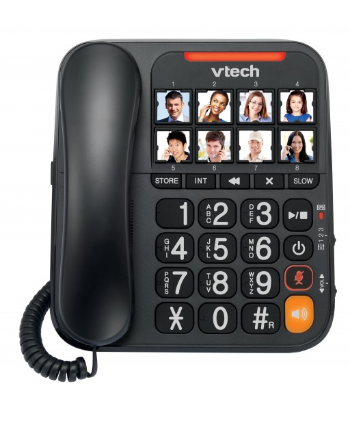 COMBO TELEPHONE FILAIRE RÉPONDEUR PLUS DECT SENIOR VTECH