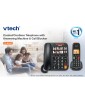 COMBO TELEPHONE FILAIRE RÉPONDEUR PLUS DECT SENIOR VTECH