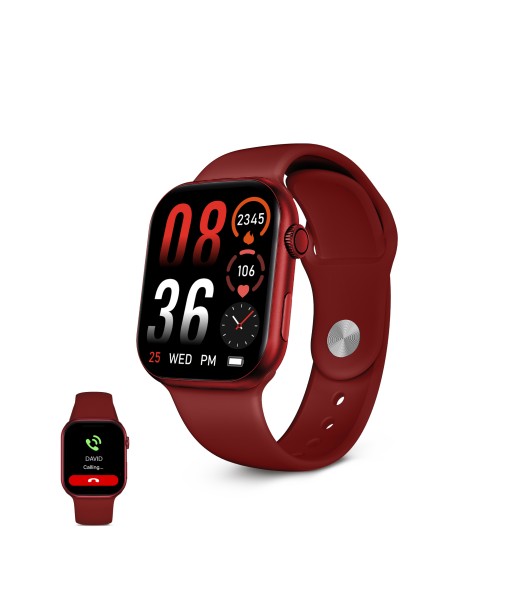 MONTRE CONNECTEE URBAN 5 MINI ROUGE KSIX