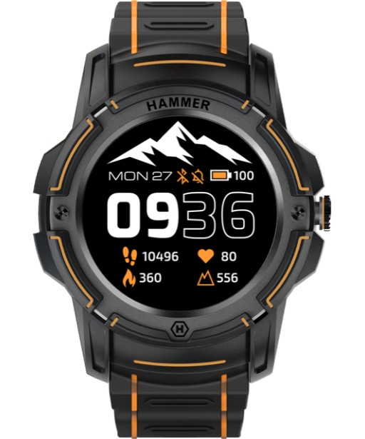 SMARTWATCH GPS PLUS NOIR HAMMER