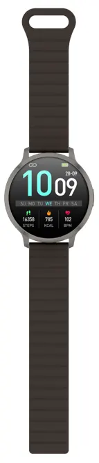 Montre connectee core 3 max noire — KSIX, vue 3
