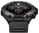 Montre connectee titanium noire — KSIX, vue 2