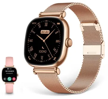 Montre connectee iria gold and pink — KSIX, vue 3