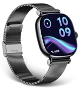 Montre connectée iria silver and black — KSIX, vue 2