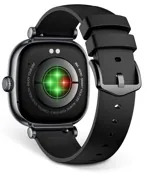 Montre connectée iria silver and black — KSIX, vue 3