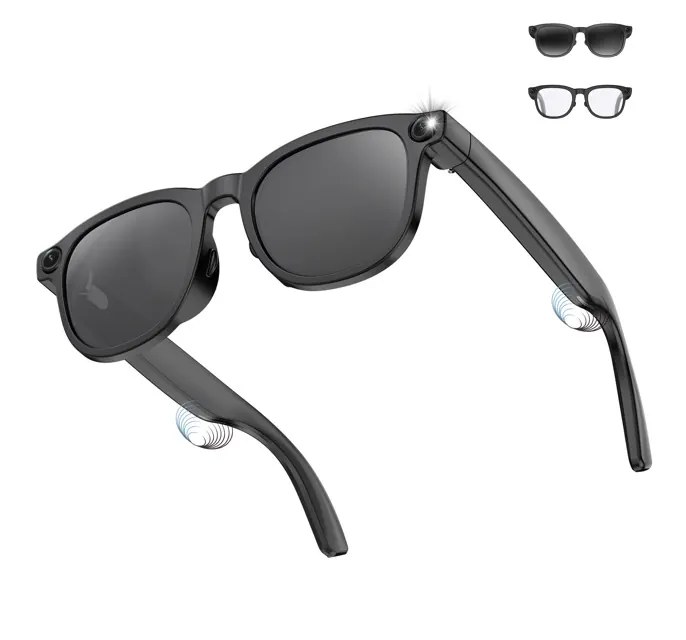Lunettes caméra spectrum AI noir — KSIX, vue 2