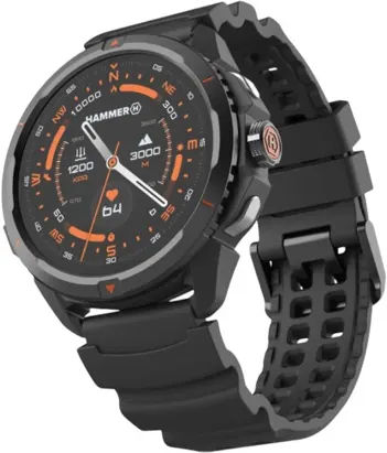 Smartwatch 2 noire — HAMMER, vue 2