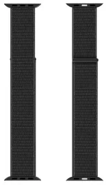 Bracelet velcro wbandstrap pour apple watch ou compatible 42/44/45mm noir — CELLY, vue 3