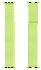 Bracelet velcro wbandstrap pour apple watch ou compatible 42/44/45mm fluo — CELLY, vue 3