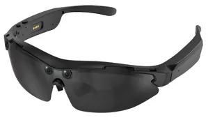 Lunettes sport caméra vector AI noir — KSIX, vue 4