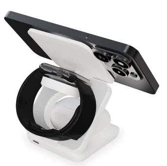 Chargeur rapide 3 en 1 pliable magsafe — KSIX, vue 3