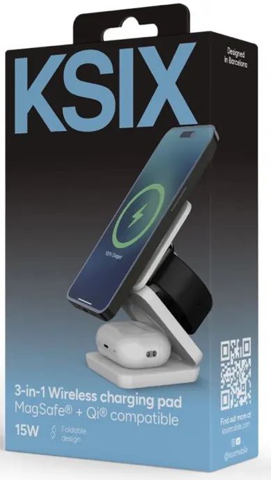 Chargeur rapide 3 en 1 pliable magsafe — KSIX, vue 2
