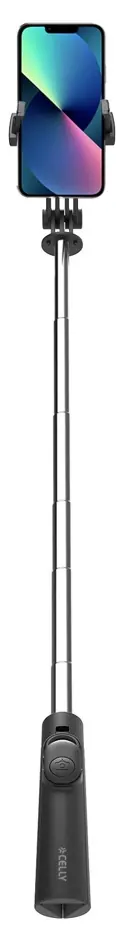 Trépied télécommande selfie stick noir — CELLY, vue 3