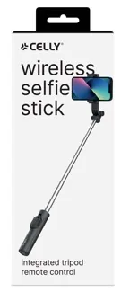 Trépied télécommande selfie stick noir — CELLY, vue 4