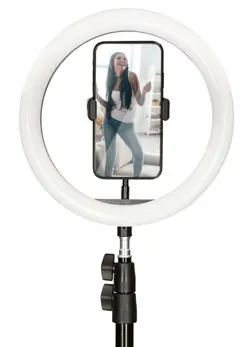 Studio photo max anneau LED avec trepied — KSIX, vue 4