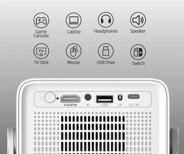 Video projecteur mc425 — HP, vue 2