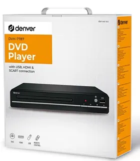 Lecteur dvd de salon dvh-7787mk3 noir — DENVER, vue 3
