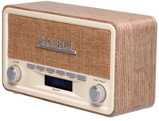 Radio DAB+/FM DAB-18 bois — DENVER, vue 1