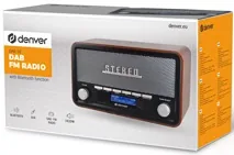 Radio DAB+/FM DAB-18 noire — DENVER, vue 2