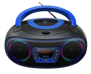 Boombox radio cd bt tcl-212bt noir — DENVER, vue 5