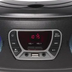 Boombox radio cd bt tcl-212bt noir — DENVER, vue 3