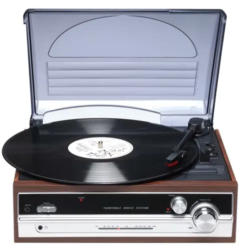 Platine vinyle radio aux vpr-190mk3 marron — DENVER, vue 3