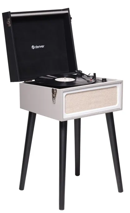 Platine vinyle radio aux vpr-190mk3 marron — DENVER, vue 2