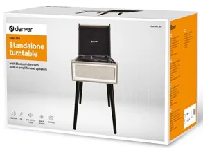 Platine vinyle radio aux vpr-190mk3 marron — DENVER, vue 8