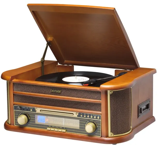 Platine vinyle vpl-230 bois — DENVER, vue 2