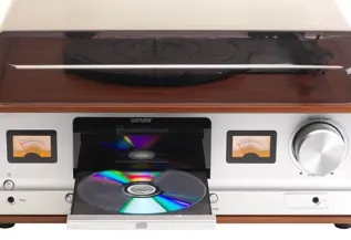 Music center radio DAB+ cd aux vinyle mrd-52lw bois — DENVER, vue 4