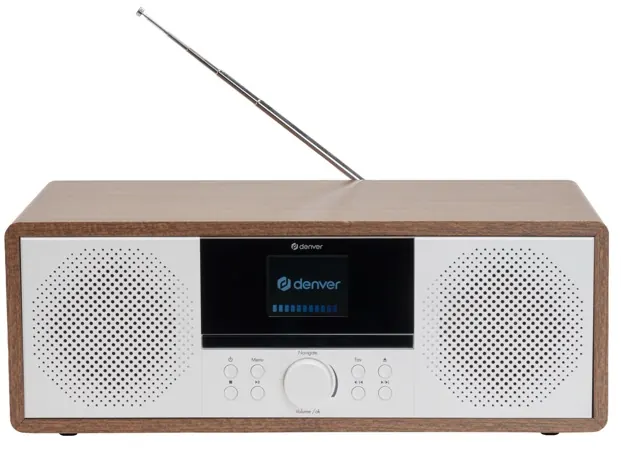 Music système radio internet cd bt aux mir-270dw — DENVER, vue 2