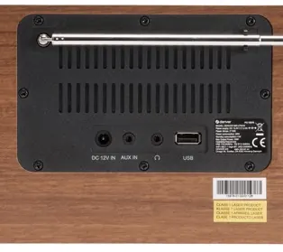 Music système radio internet cd bt aux mir-270dw — DENVER, vue 3