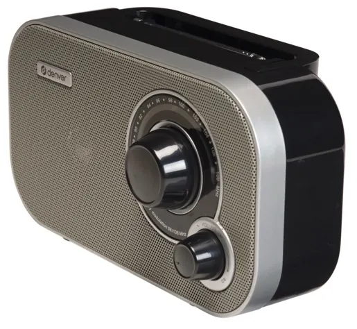 Radio FM analogique tr-51 grise — DENVER, vue 2