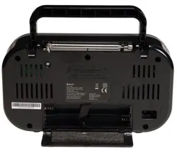 Radio FM analogique tr-51 noire — DENVER, vue 1