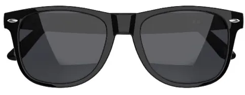 Lunettes bluetooth noir — NILOX, vue 2