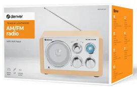 Radio FM analogique tr-51 blanche — DENVER, vue 4
