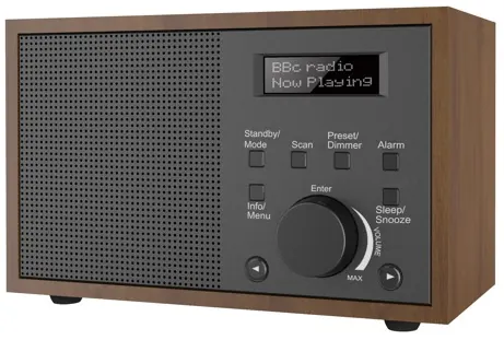 Radio compact DAB+/FM DAB-46 noire — DENVER, vue 3