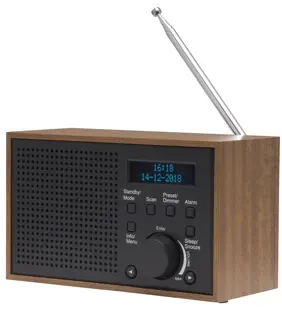 Radio compact DAB+/FM DAB-46 noire — DENVER, vue 1